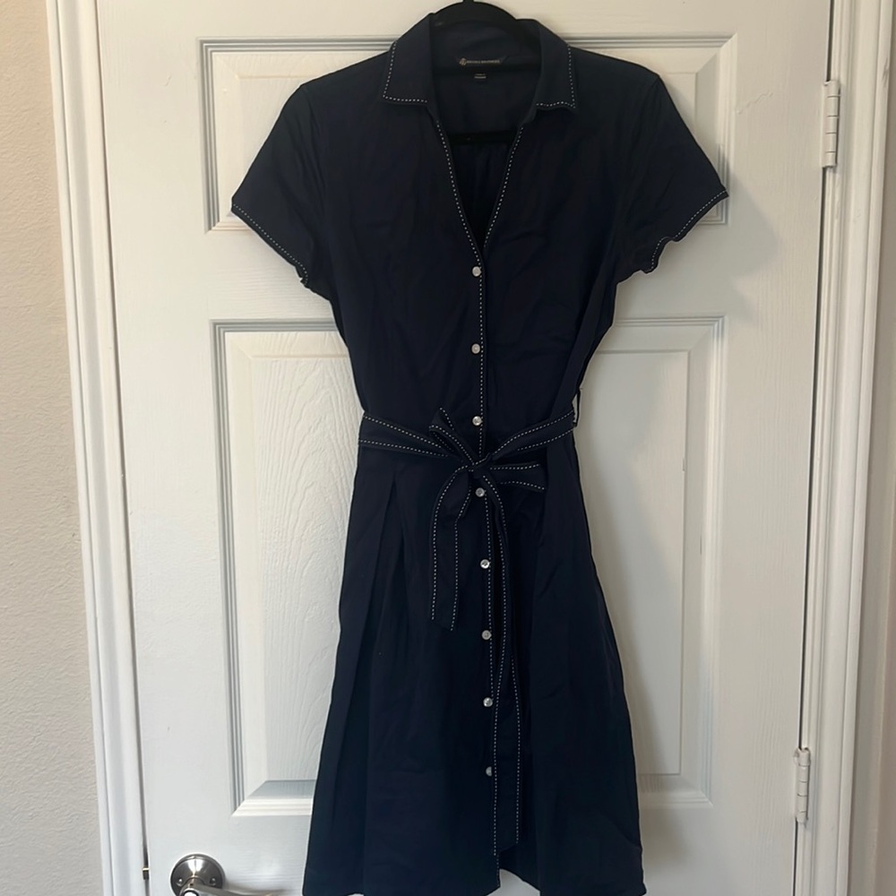 Brooks Brothers Navy Blue Dress